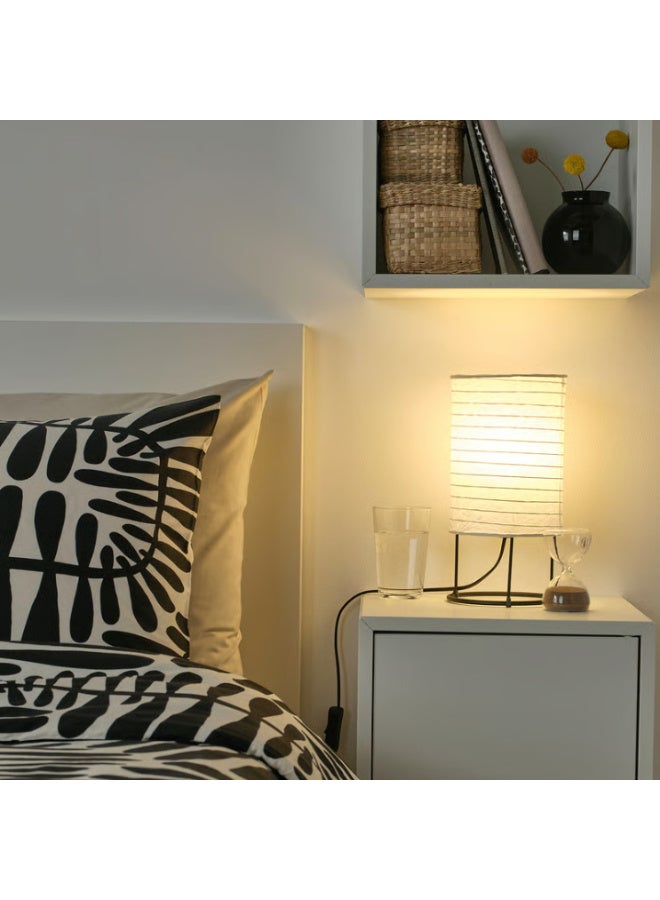 أيكيا مصباح طاولة, أبيض/أسود, 29 سم - Image 2